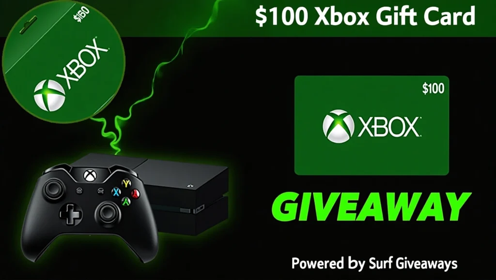 Xbox Gift Card Giveaway 2025 – 100% Working Methods to Get Free Xbox Codes